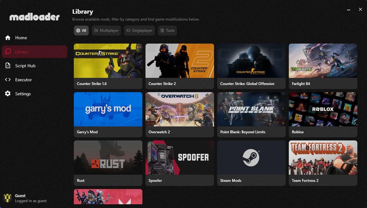 MadLoader app preview